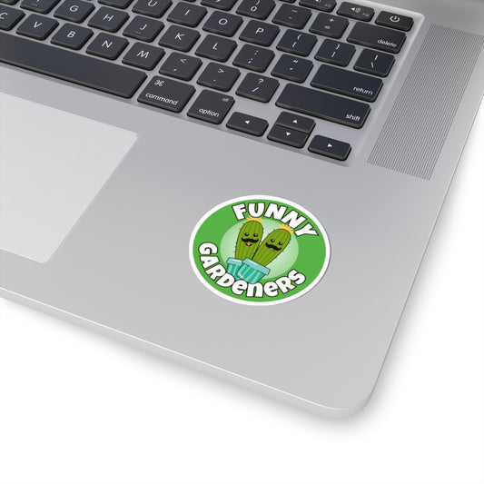 Funny Gardeners Logo - Sticker