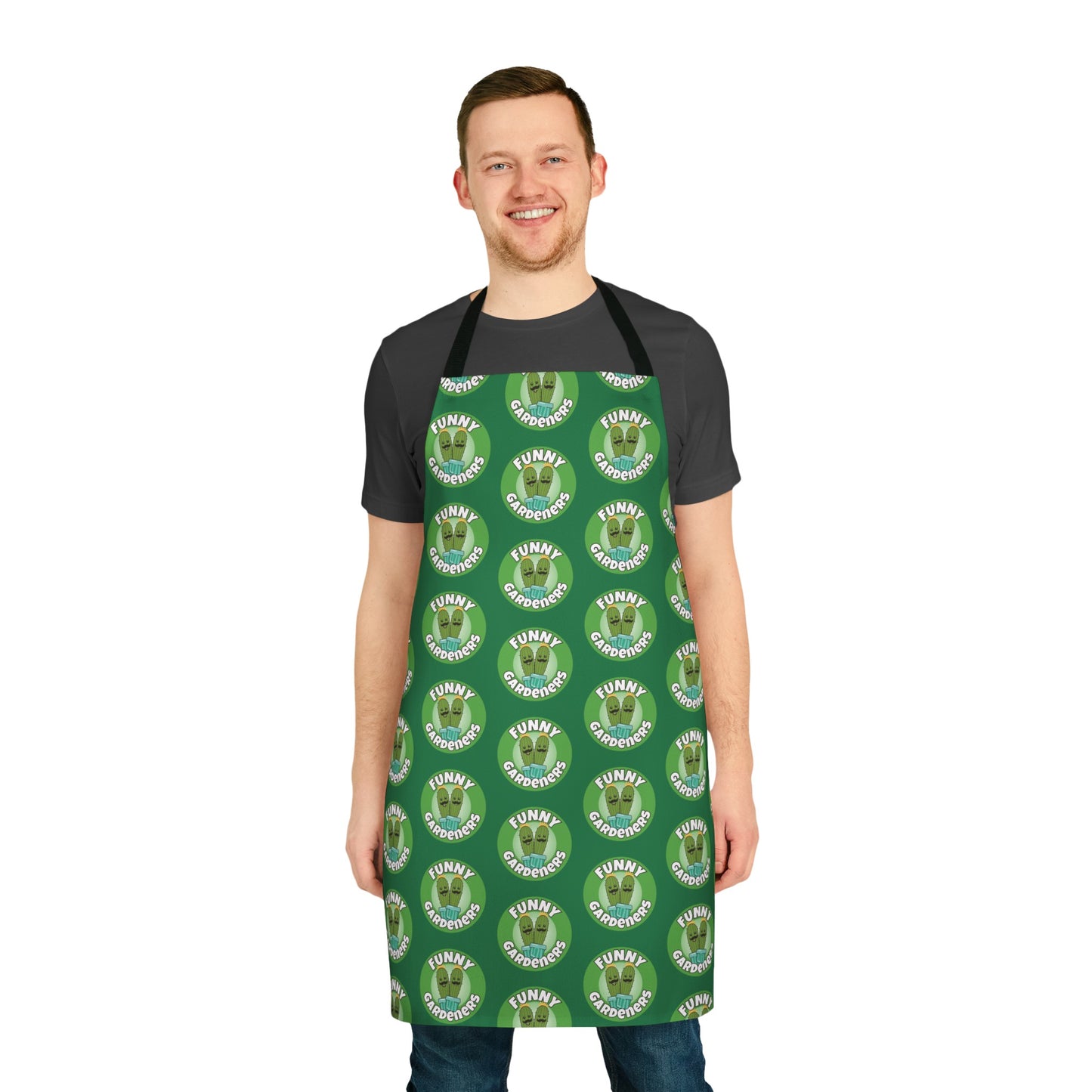 Funny Gardeners Logo Apron