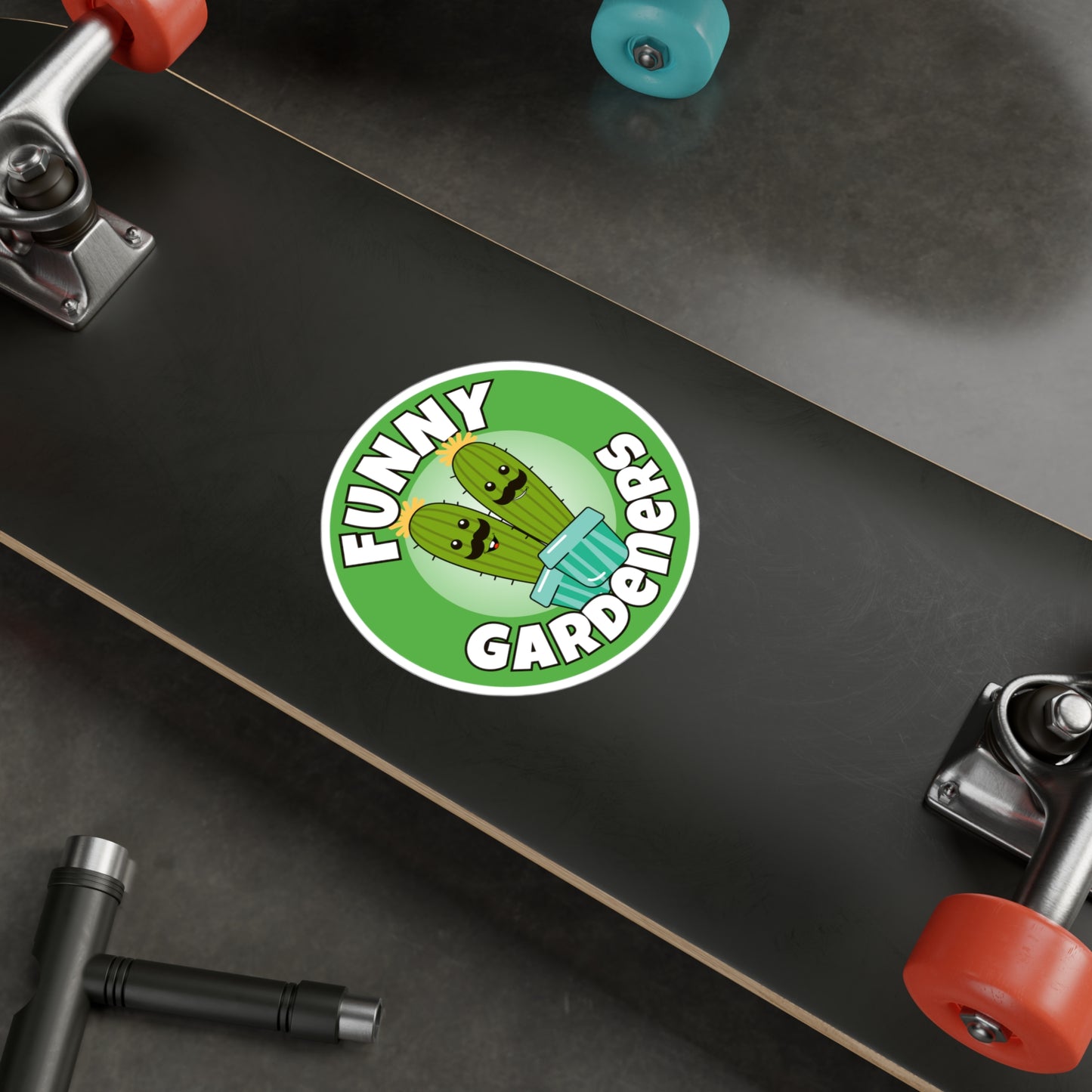 Vinyl Decal - Funny Gardeners Logo