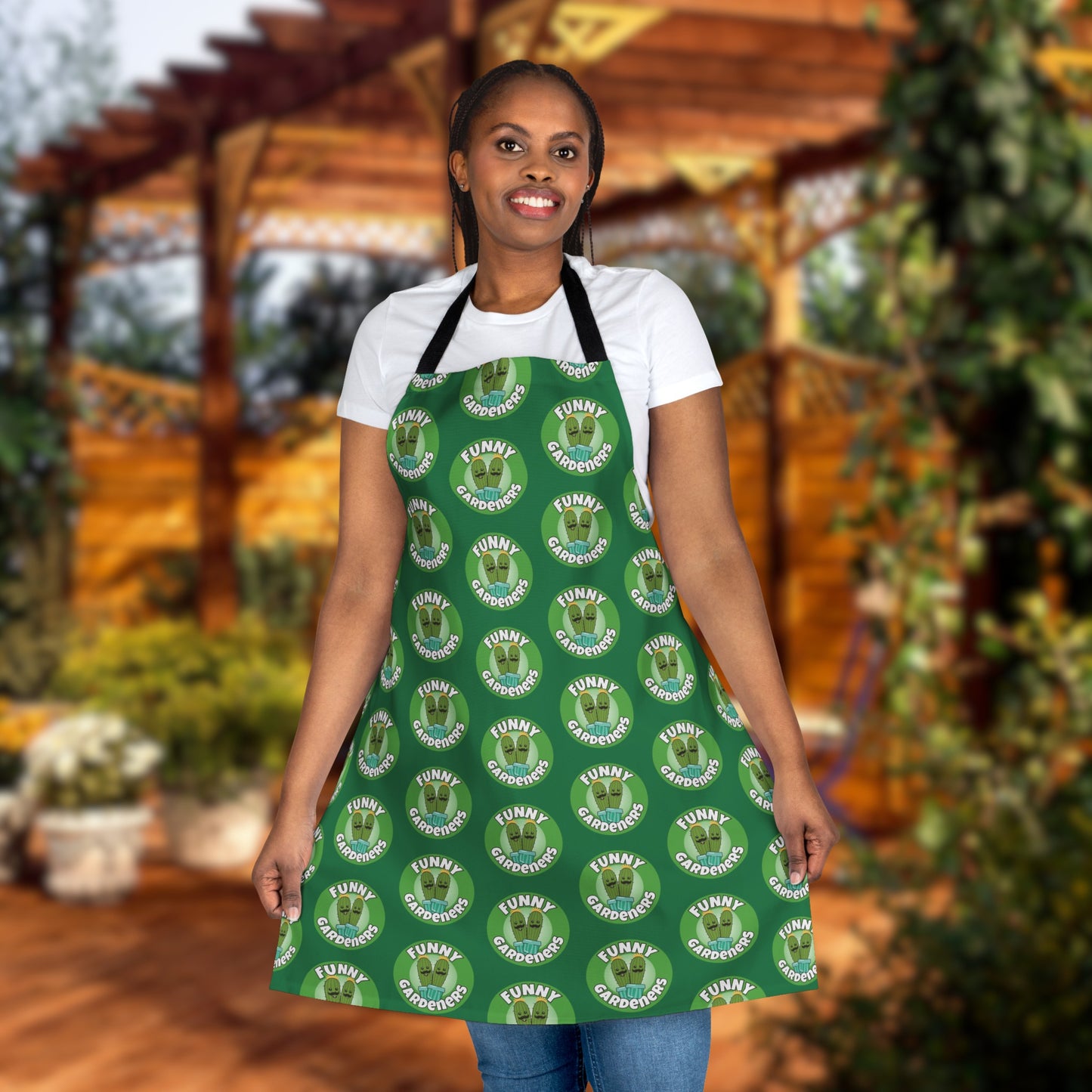 Funny Gardeners Logo Apron