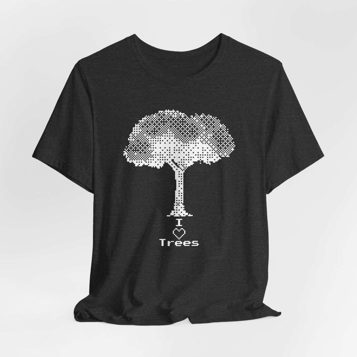 I Love Trees - Pixelated Shirt