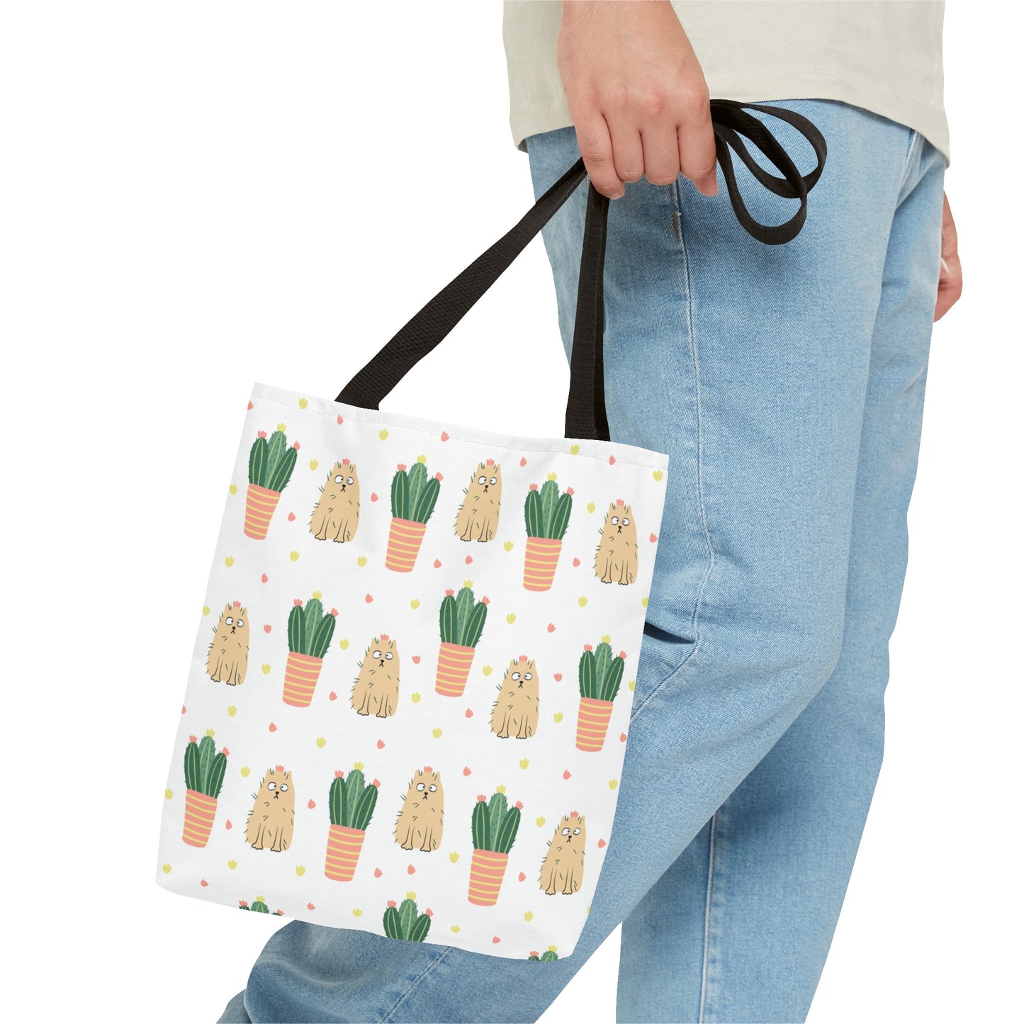 Cats & Cacti Plants - Tote Bag