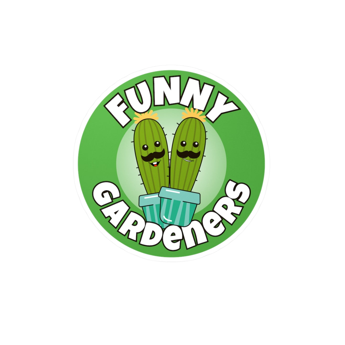 Vinyl Decal - Funny Gardeners Logo