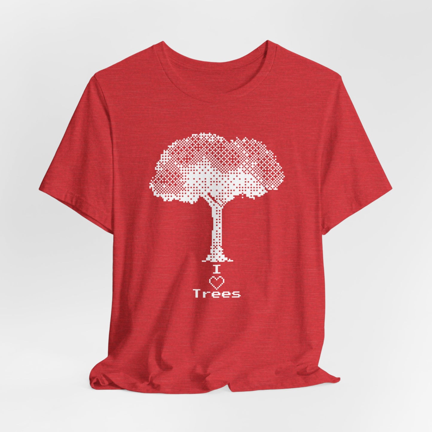 I Love Trees - Pixelated Shirt