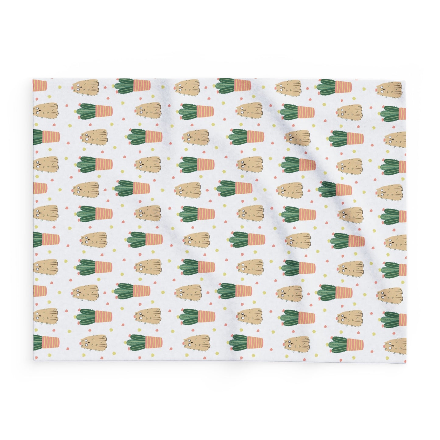 Cats & Plants - Arctic Fleece Blanket